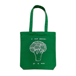 David Shrigley Broccoli tote bag